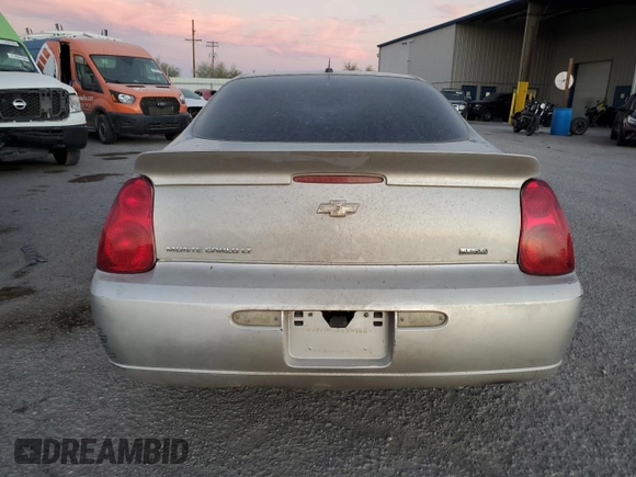 2007 Chevrolet Monte Carlo LT with VIN 2G1WK15K079419964, listed as a Copart auction lot 75769884 with 199,435 mi miles and Clean Title. Bid and sale history available at carsss.com. Image 6.