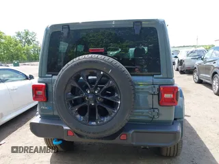 2024 Jeep Wrangler Sahara with VIN 1C4RJXP68RW270112, listed as a IAAI auction lot 42193921 with 23,792 mi miles and . Bid and sale history available at carsss.com. Image 15.