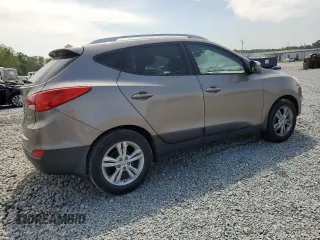 2013 Hyundai Tucson GLS with VIN KM8JU3AC4DU588322, listed as a Copart auction lot 52991475 with 174,335 mi miles and Clean Title. Bid and sale history available at carsss.com. Image 3.