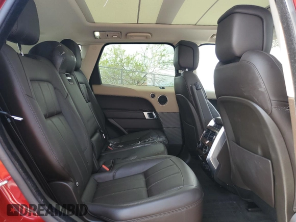 2018 Land Rover Range Rover Sport HSE with VIN SALWR2RV7JA189373, listed as a Copart auction lot 55762035 with 44,247 mi miles and Salvage title. Bid and sale history available at DreamBid. Image 11.
