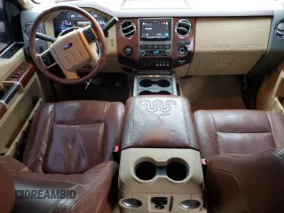 2012 Ford F-350 XL with VIN 1FT8W3DT8CEA79884, listed as a Copart auction lot 42597905 with 256,009 mi miles and Salvage Title. Bid and sale history available at DreamBid. Image 8.