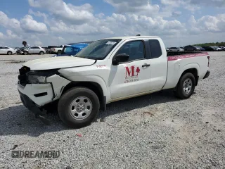 2022 Nissan Frontier S z VIN 1N6ED1CL1NN650274, wystawiony jako Copart lot #51208275 z przebiegiem 115 089 mil mil oraz Szkoda całkowita • Salvage title. Historia ofert i sprzedaży dostępna na DreamBid. Obrazek 1.