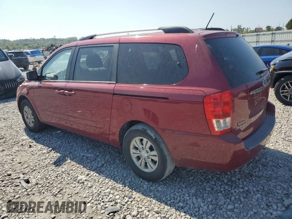 2011 Kia Sedona LX with VIN KNDMG4C77B6388700, listed as a Copart auction lot 71572634 with 169,016 mi miles and Salvage Title. Bid and sale history available at carsss.com. Image 2.