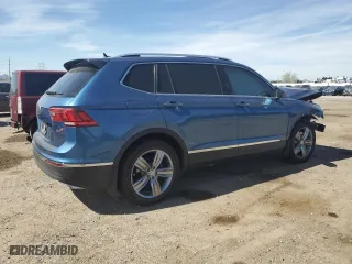 2018 Volkswagen Tiguan SEL Premium with VIN 3VV4B7AX3JM189842, listed as a Copart auction lot 46127405 with 55,006 mi miles and Salvage Title. Bid and sale history available at carsss.com. Image 3.