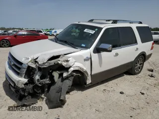 2017 Ford Expedition XLT z VIN 1FMJU1HT3HEA57378, wystawiony jako Copart lot #49855795 z przebiegiem 156 312 mil mil oraz Szkoda całkowita • Salvage title. Historia ofert i sprzedaży dostępna na DreamBid. Obrazek 1.
