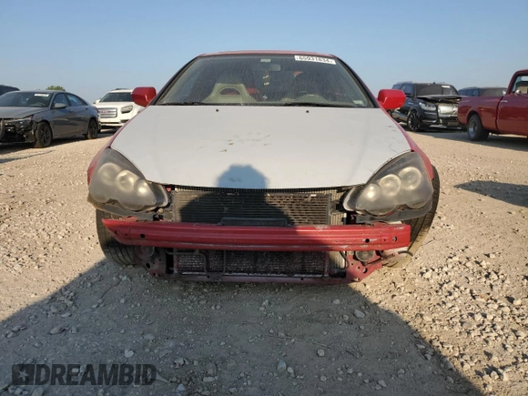 2004 Acura RSX with VIN JH4DC54894S013098, listed as a Copart auction lot 65931834 with 212,902 mi miles and Salvage title. Bid and sale history available at DreamBid. Image 5.