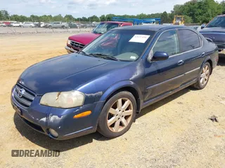 2003 Nissan Maxima GLE with VIN JN1DA31A63T433397, listed as a IAAI auction lot 42657458 with 195,706 mi miles and . Bid and sale history available at DreamBid. Image 2.