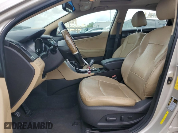 2011 Hyundai Sonata Limited with VIN 5NPEC4AC5BH105281, listed as a Copart auction lot 53921645 with 33,894 mi miles and Salvage Title. Bid and sale history available at DreamBid. Image 7.