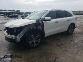 2019 Acura MDX Technology z VIN 5J8YD3H57KL006406, wystawiony jako Copart lot #54183075 z przebiegiem 35 796 mil mil oraz Szkoda całkowita • Salvage title. Historia ofert i sprzedaży dostępna na DreamBid. Obrazek 1.
