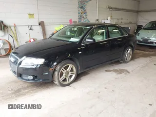 2008 Audi A4 2.0T with VIN WAUDF78E48A076493, listed as a IAAI auction lot 42588126 with 190,373 mi miles and . Bid and sale history available at DreamBid. Image 2.