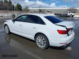 2017 Audi A4 Premium with VIN WAUANAF40HN011047, listed as a IAAI auction lot 41824638 with 107,802 mi miles. Bid and sale history available at carsss.com. Image 3.