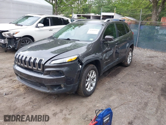 2018 Jeep Cherokee Latitude Plus with VIN 1C4PJMLB4JD536010, listed as a IAAI auction lot 42468945 with 88,099 mi miles and . Bid and sale history available at DreamBid. Image 2.
