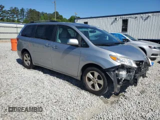 2016 Toyota Sienna LE AAS with VIN 5TDKK3DC5GS712181, listed as a Copart auction lot 53265915 with 142,472 mi miles and Salvage Title. Bid and sale history available at DreamBid. Image 4.