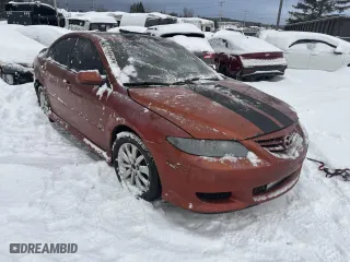 2005 Mazda Mazda6 Sport s with VIN 1YVHP84D055M30576, listed as a Copart auction lot 48133885 with 0 mi miles and Salvage Title. Bid and sale history available at carsss.com. Image 4.