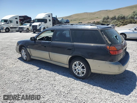 2002 Subaru Legacy Outback L.L. Bean with VIN 4S3BH806527610670, listed as a Copart auction lot 61480495 with 269,829 mi miles and Salvage title. Bid and sale history available at DreamBid. Image 2.