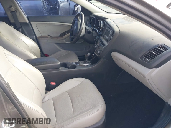 2013 Kia Optima EX with VIN 5XXGN4A7XDG106303, listed as a IAAI auction lot 42209976 with Not provided miles and . Bid and sale history available at DreamBid. Image 5.