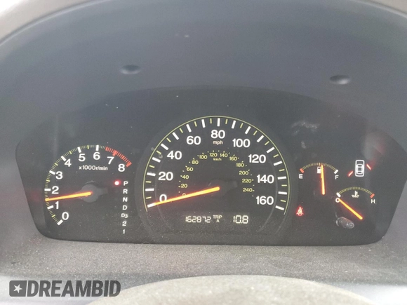2005 Honda Accord EX with VIN 1HGCM56715A084836, listed as a Copart auction lot 50149345 with 162,872 mi miles and Salvage Title. Bid and sale history available at DreamBid. Image 9.