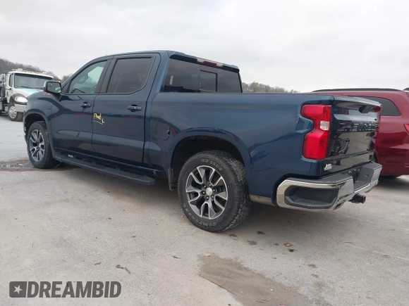 2019 Chevrolet Silverado 1500 LT with VIN 3GCUYDED0KG134986, listed as a IAAI auction lot 40829041 with Not Provided miles. Bid and sale history available at carsss.com. Image 3.