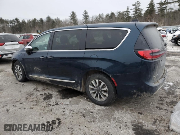 2023 Chrysler Pacifica Hybrid Limited with VIN 2C4RC1S72PR506489, listed as a Copart auction lot 44193625 with 48,433 mi miles and Salvage title. Bid and sale history available at DreamBid. Image 2.