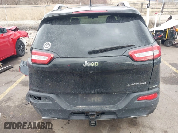 2014 Jeep Cherokee Limited with VIN 1C4PJLDS7EW283526, listed as a IAAI auction lot 41718517 with 129,868 mi miles. Bid and sale history available at carsss.com. Image 16.
