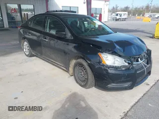 2015 Nissan Sentra SV with VIN 3N1AB7AP0FY261648, listed as a IAAI auction lot 41761168 with 68,329 mi miles and . Bid and sale history available at DreamBid. Image 1.