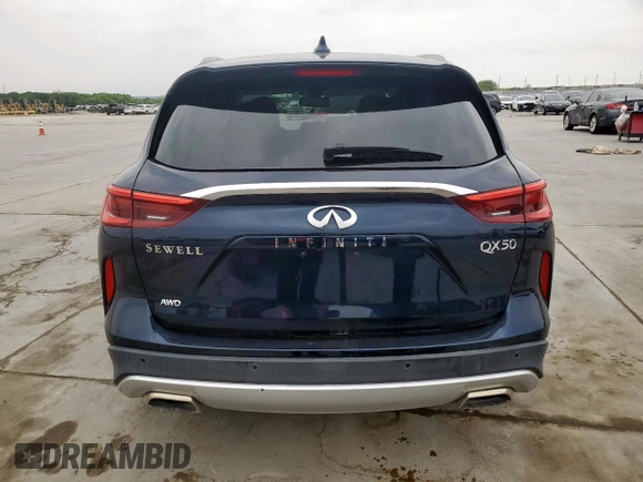 2019 Infiniti QX50 Luxe z VIN 3PCAJ5M30KF111736, wystawiony jako Copart lot #51330965 z przebiegiem 34 320 mil mil oraz Czysty tytuł • Clean title. Historia ofert i sprzedaży dostępna na DreamBid. Obrazek 6.