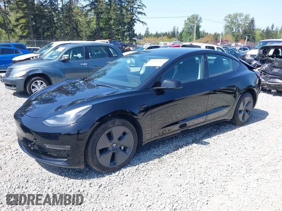 2022 Tesla Model 3 Long Range with VIN 5YJ3E1EB7NF241996, listed as a IAAI auction lot 42115915 with 23,433 mi miles and . Bid and sale history available at DreamBid. Image 19.