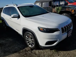 2020 Jeep Cherokee Lux with VIN 1C4PJLLX4LD638125, listed as a Copart auction lot 74843964 with Not provided miles and Non repairable. Bid and sale history available at DreamBid. Image 4.