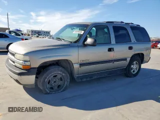 2002 Chevrolet Tahoe LS with VIN 1GNEC13V72R116845, listed as a Copart auction lot 46909855 with 313,655 mi miles and Non Repairable. Bid and sale history available at carsss.com. Image 1.