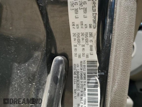 2006 Jeep Commander z VIN 1J8HG48K36C263515, wystawiony jako Copart lot #59080765 z przebiegiem 167 635 mil mil oraz Szkoda całkowita • Salvage title. Historia ofert i sprzedaży dostępna na DreamBid. Obrazek 13.