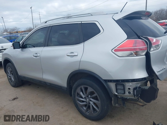 2016 Nissan Rogue SL with VIN 5N1AT2MV6GC837577, listed as a IAAI auction lot 41812440 with 108,187 mi miles and . Bid and sale history available at DreamBid. Image 15.