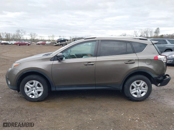 2015 Toyota RAV4 LE with VIN 2T3BFREV1FW245801, listed as a IAAI auction lot 42039074 with 129,181 mi miles. Bid and sale history available at carsss.com. Image 14.