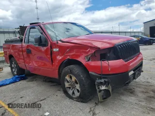 2006 Ford F-150 XL with VIN 1FTRF14W86KB75426, listed as a Copart auction lot 60689194 with 190,643 mi miles and Salvage Title. Bid and sale history available at carsss.com. Image 4.