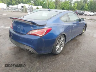 2016 Hyundai Genesis Coupe R-Spec with VIN KMHHU6KJ1GU132635, listed as a IAAI auction lot 42393361 with 138,793 mi miles and . Bid and sale history available at DreamBid. Image 4.