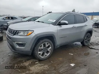 2020 Jeep Compass Limited with VIN 3C4NJDCB4LT119930, listed as a Copart auction lot 52212935 with 120,642 mi miles and Salvage Title. Bid and sale history available at DreamBid. Image 1.