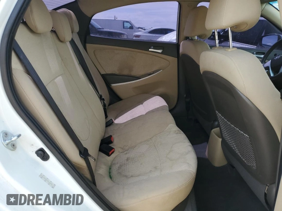 2013 Hyundai Accent GLS with VIN KMHCT4AE4DU445941, listed as a Copart auction lot 53373295 with 93,443 mi miles and Salvage Title. Bid and sale history available at carsss.com. Image 10.