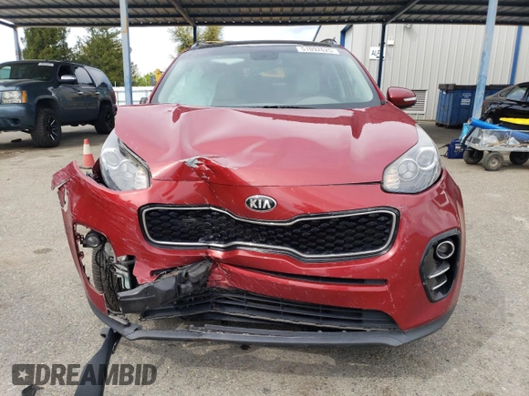 2018 Kia Sportage EX with VIN KNDPN3AC9J7353694, listed as a Copart auction lot 51092625 with 86,265 mi miles and Salvage title. Bid and sale history available at DreamBid. Image 5.