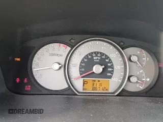 2007 Kia Rondo LX with VIN KNAFG525177081763, listed as a Copart auction lot 50932295 with 86,712 mi miles and Salvage Title. Bid and sale history available at carsss.com. Image 9.
