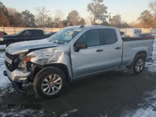 2019 Chevrolet Silverado 1500 Custom with VIN 1GCRYBEH7KZ416040, listed as a Copart auction lot 89001255 with 84,320 mi miles and Salvage Title. Bid and sale history available at DreamBid. Image 1.