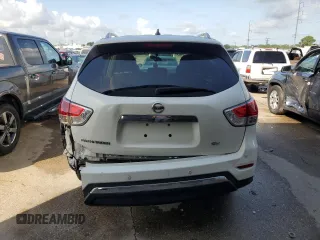 2016 Nissan Pathfinder S with VIN 5N1AR2MN0GC631752, listed as a Copart auction lot 61573295 with 116,797 mi miles and Salvage title. Bid and sale history available at DreamBid. Image 6.