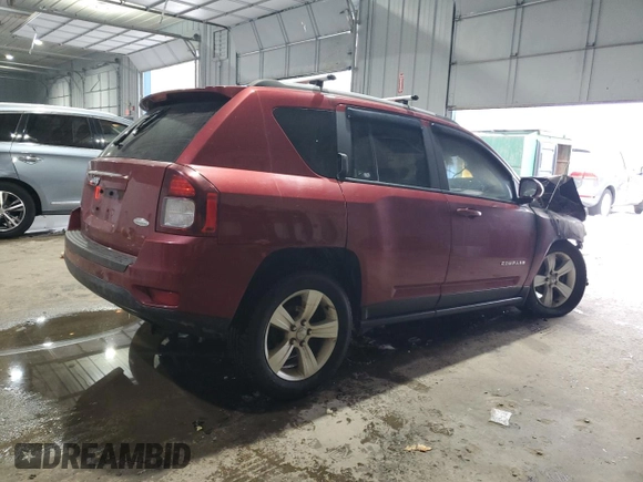 2015 Jeep Compass High Altitude Edition with VIN 1C4NJDEB3FD215815, listed as a Copart auction lot 45973745 with 0 mi miles and Salvage Title. Bid and sale history available at carsss.com. Image 3.