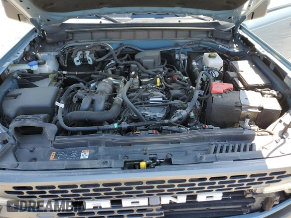 2021 Ford Bronco with VIN 1FMDE5CH1MLA60600, listed as a Copart auction lot 54076135 with 39,526 mi miles and Salvage title. Bid and sale history available at DreamBid. Image 11.