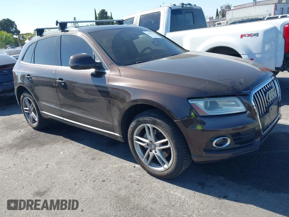 2013 Audi Q5 Premium Plus with VIN WA1LFAFP8DA099487, listed as a IAAI auction lot 42098796 with 149,158 mi miles. Bid and sale history available at carsss.com. Image 1.