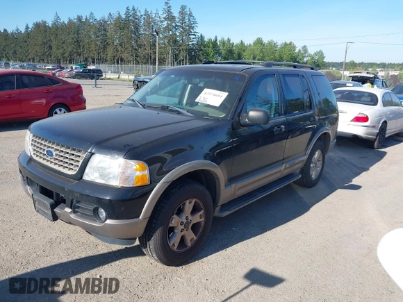 2003 Ford Explorer Eddie Bauer с VIN 1FMDU74K93UB82803, выставлен на аукционе IAAI как лот 42174604 с пробегом 166 269 миль миль и . История ставок и продаж доступна на DreamBid. Изображение 2.