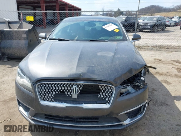 2017 Lincoln MKZ Select with VIN 3LN6L5C9XHR614571, listed as a IAAI auction lot 41785682 with 124,941 mi miles. Bid and sale history available at carsss.com. Image 6.