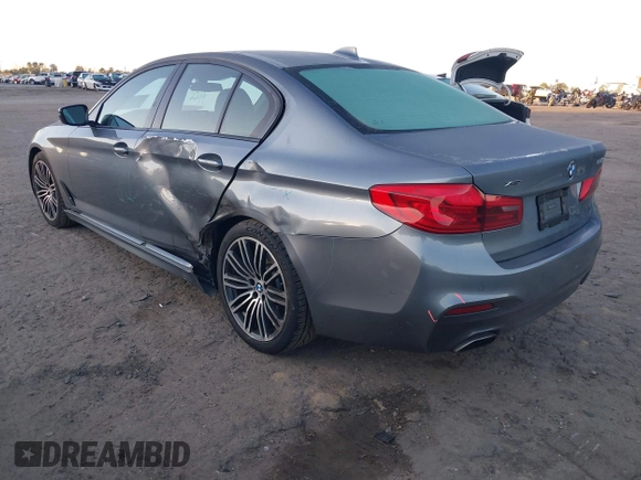 2019 BMW 5 Series 540i xDrive with VIN WBAJE7C54KWW18098, listed as a IAAI auction lot 41412017 with 59,235 mi miles and . Bid and sale history available at carsss.com. Image 3.