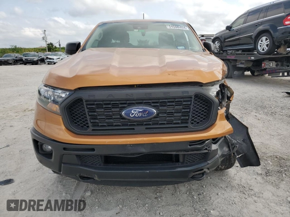 2019 Ford Ranger XL with VIN 1FTER1EH5KLA53553, listed as a Copart auction lot 54500454 with 63,308 mi miles and Salvage Title. Bid and sale history available at carsss.com. Image 5.