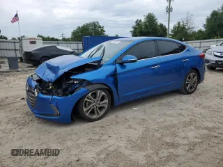 2017 Hyundai Elantra SE with VIN 5NPD84LF3HH005984, listed as a Copart auction lot 57426215 with 127,086 mi miles and Salvage title. Bid and sale history available at DreamBid. Image 1.