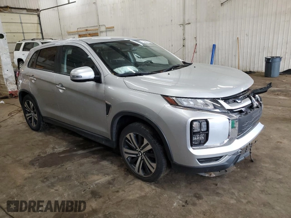 2020 Mitsubishi Outlander Sport ES 2.0 with VIN JA4AR3AU1LU024649, listed as a Copart auction lot 54985005 with 83,859 mi miles and Salvage Title. Bid and sale history available at carsss.com. Image 4.