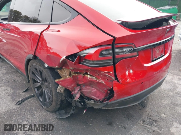 2022 Tesla Model X Plaid with VIN 7SAXCBE60NF330246, listed as a IAAI auction lot 41477394 with 51,612 mi miles and . Bid and sale history available at DreamBid. Image 19.